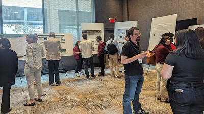 Frontiers poster session image 2