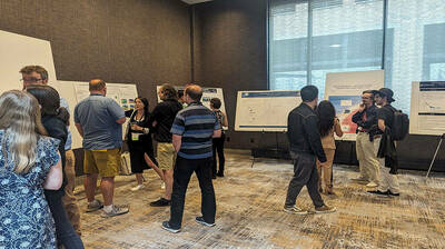 Frontiers poster session image 1